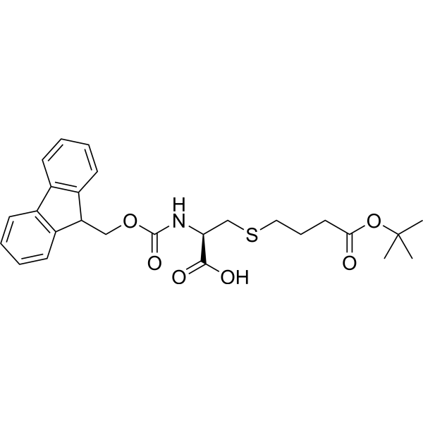 N-(((9H-Fluoren-9-yl)methoxy)carbonyl)-S-(4-(tert-butoxy)-4-oxobutyl)-L-cysteine 102971-73-3